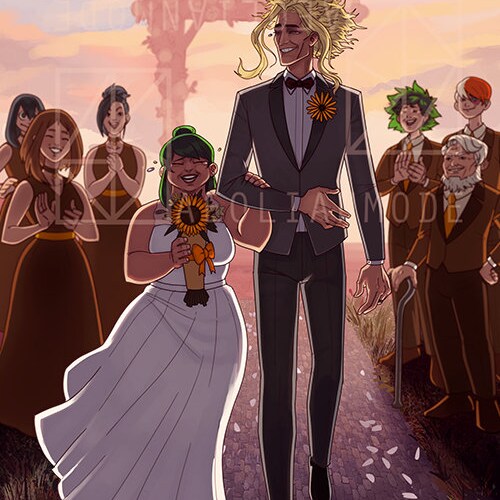 Eri Eraserhead All Might and Present Mic's Tea Party Etsy