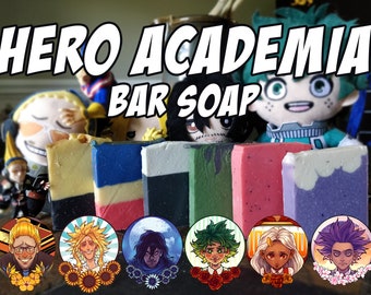 Anime Soap Bars / All Might / Eraserhead / Shinsou / Eri / Midoriya / Present Mic