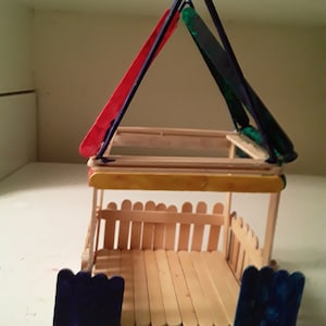 Vintage Popsicle Castle HutHouse