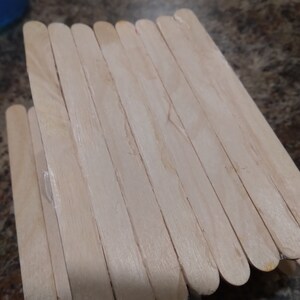 Handmade Popsiclestick Picnic Table