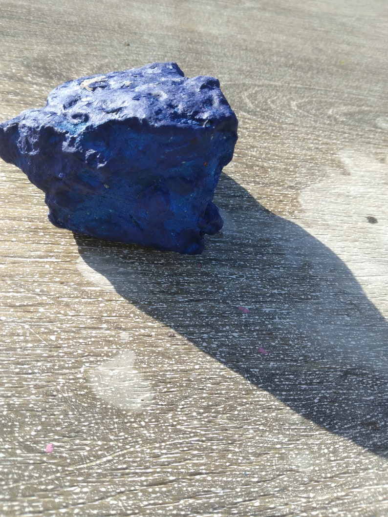 Blue Colored Rock Stones Etsy