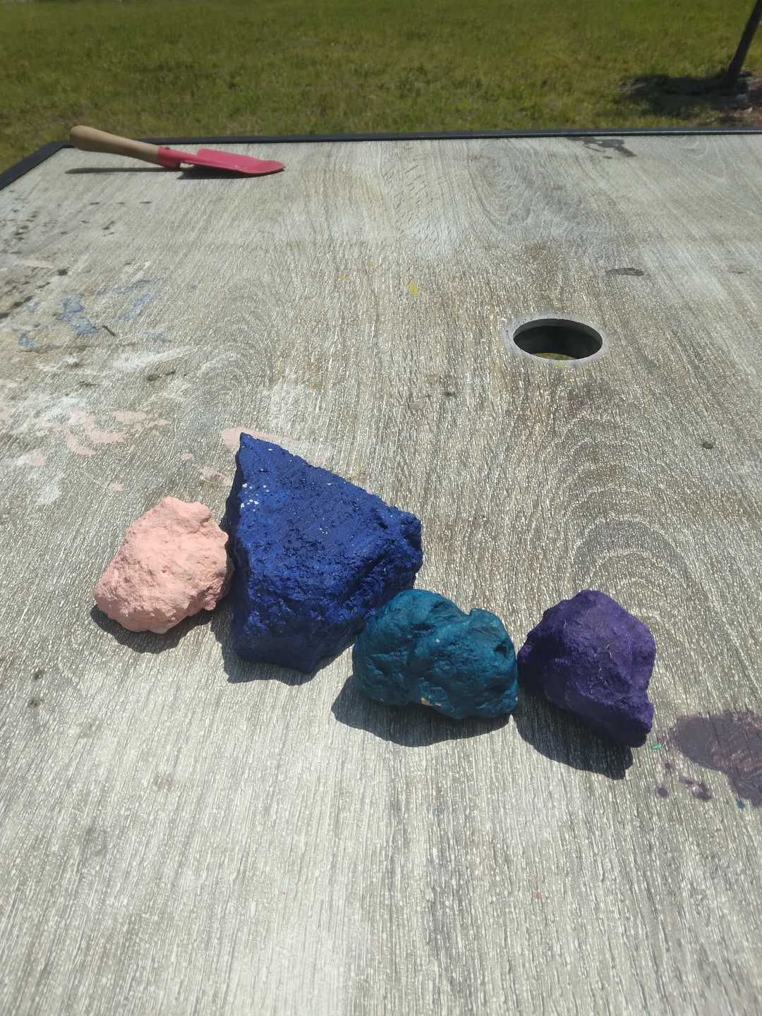 Colored Painted Rocks - Etsy