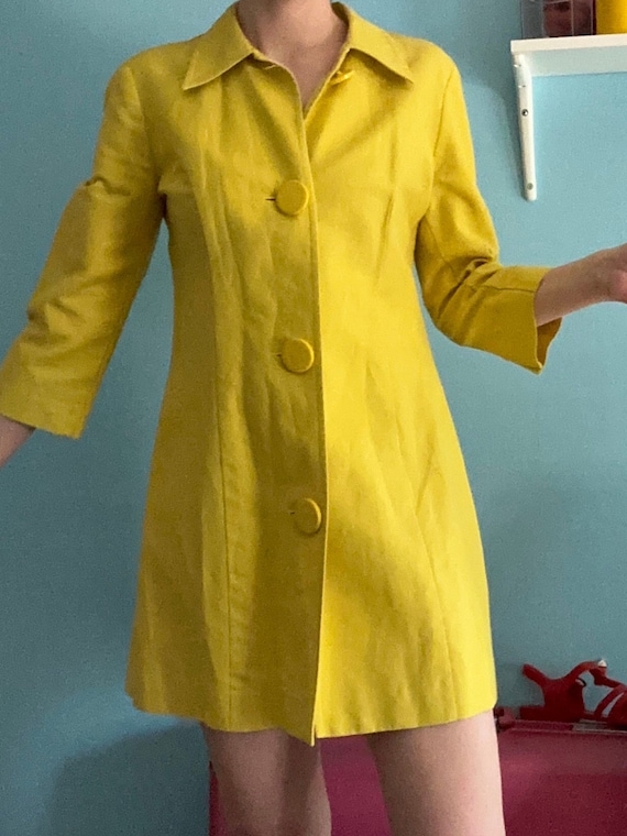 Elliot Lauren Yellow Coat