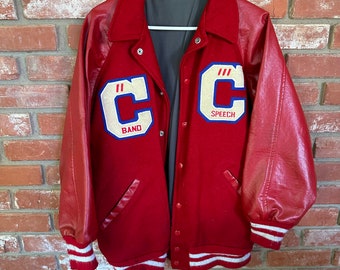 Vintage Letterman Jacket // Speech and Band