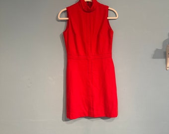 Emily M Vintage 60s Red Dress