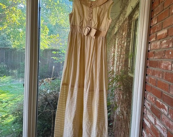 Vintage Handmade Union-Made Women's Gown