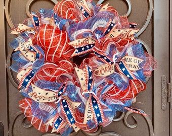 4th of July Wreath