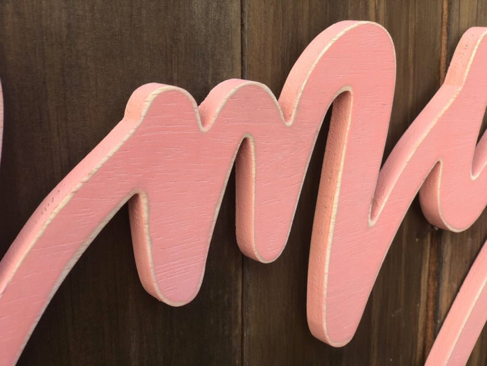 Wooden Name Letters for Nursery Nursery Decor Wall Hanging Etsy