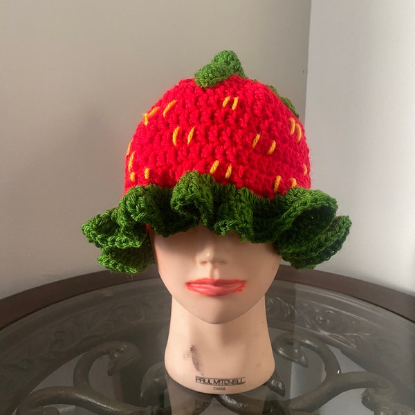 Strawberry Shortcake Hat Women Etsy