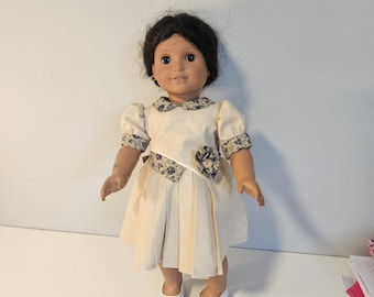 18" Handmade Vintage Style Doll Dress