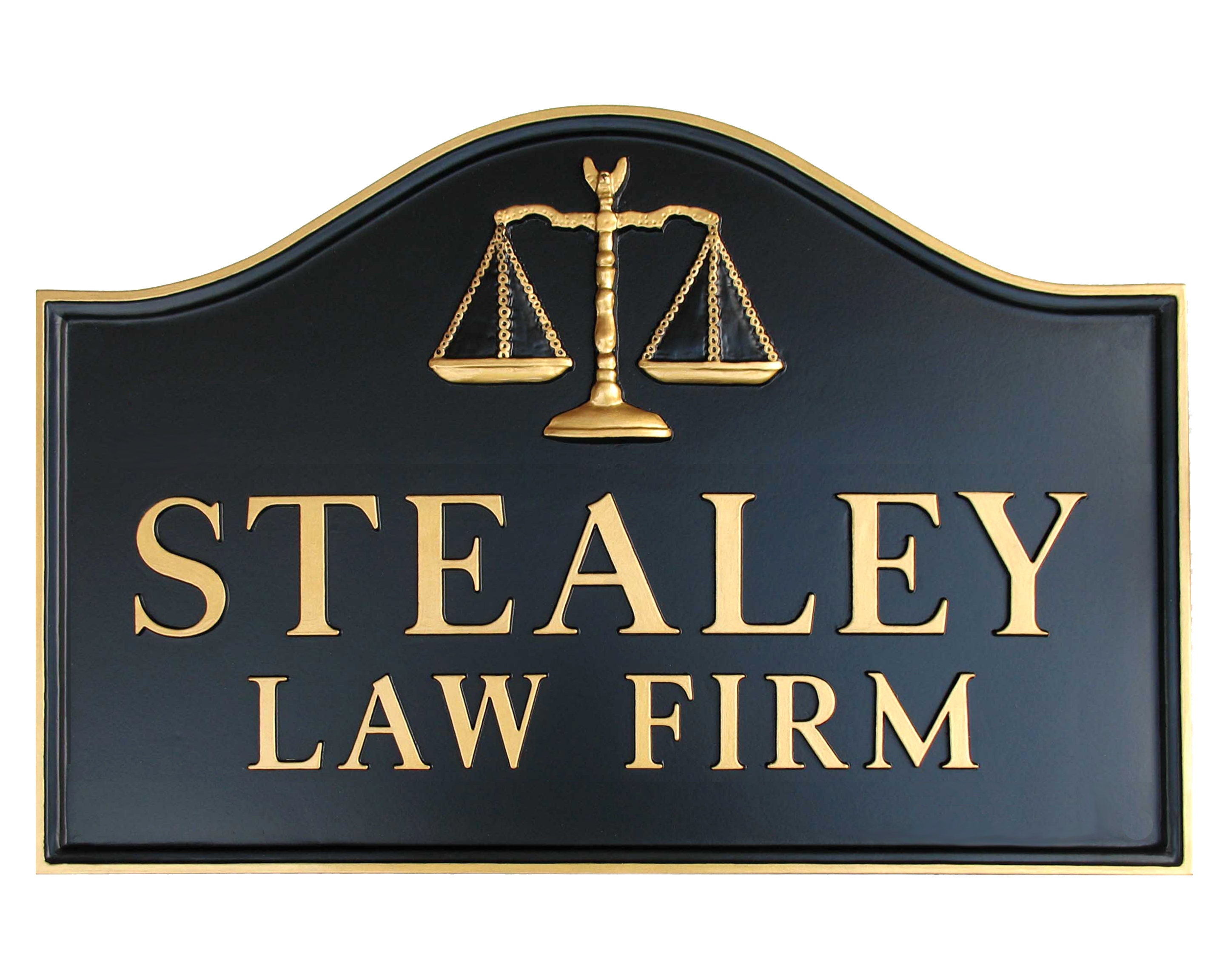 Law office sign metal law firm sign lawyer sign metal Etsy