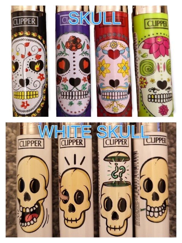 4 pack coloured New Genuine Clipper Lighters set Gas Etsy