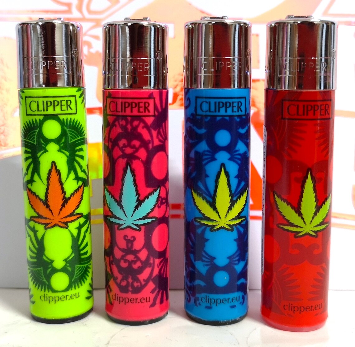 4 x TRIBAL WEED Rare Clipper Lighters Unique Funny Cool Etsy