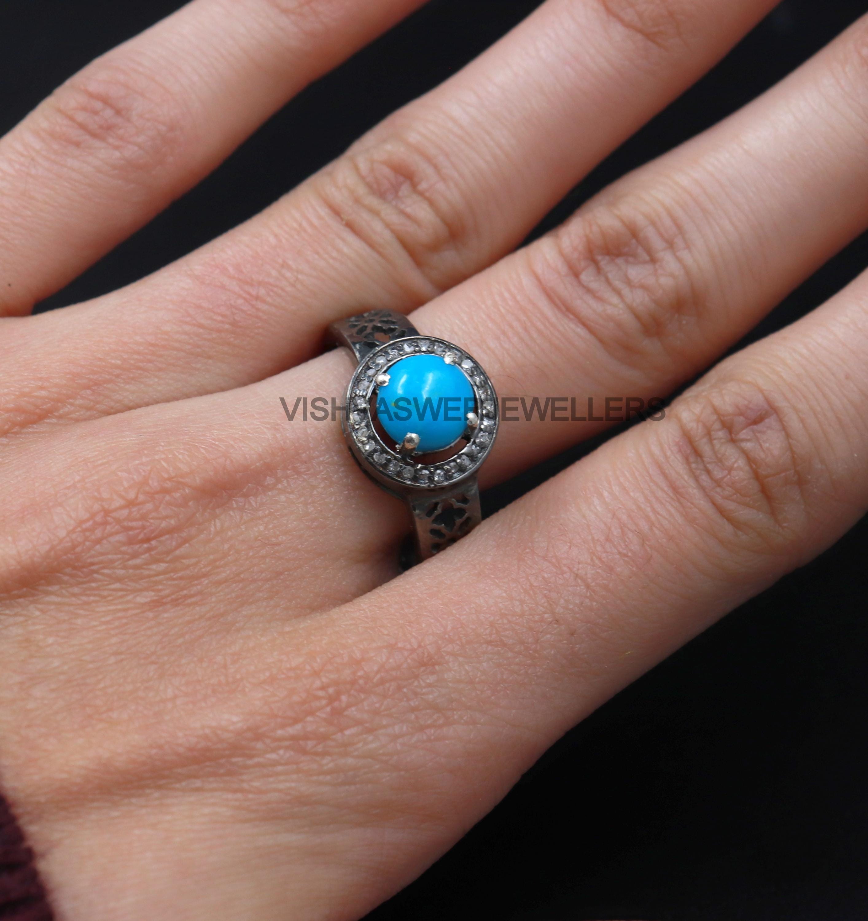 Anillo Expandible Con Chips Naturales De Cuarzo Ónix | Meses Sin Interés
