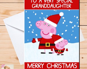 Peppa Pig Christmas Etsy Uk