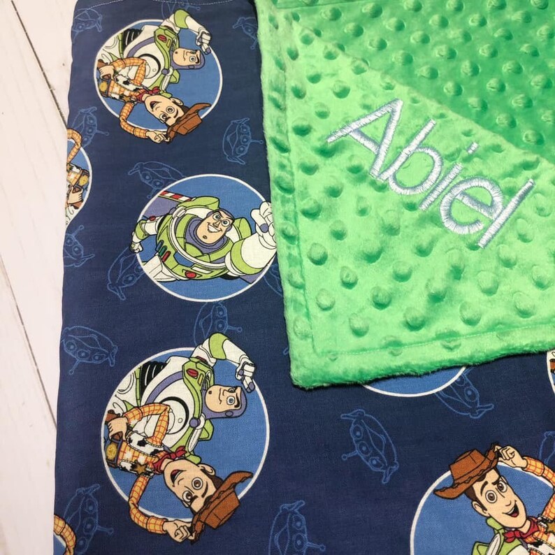 Toy Story minky blanket nursery decor baby blanket baby | Etsy