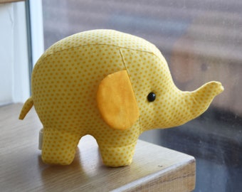 Handmade Plush Elephant