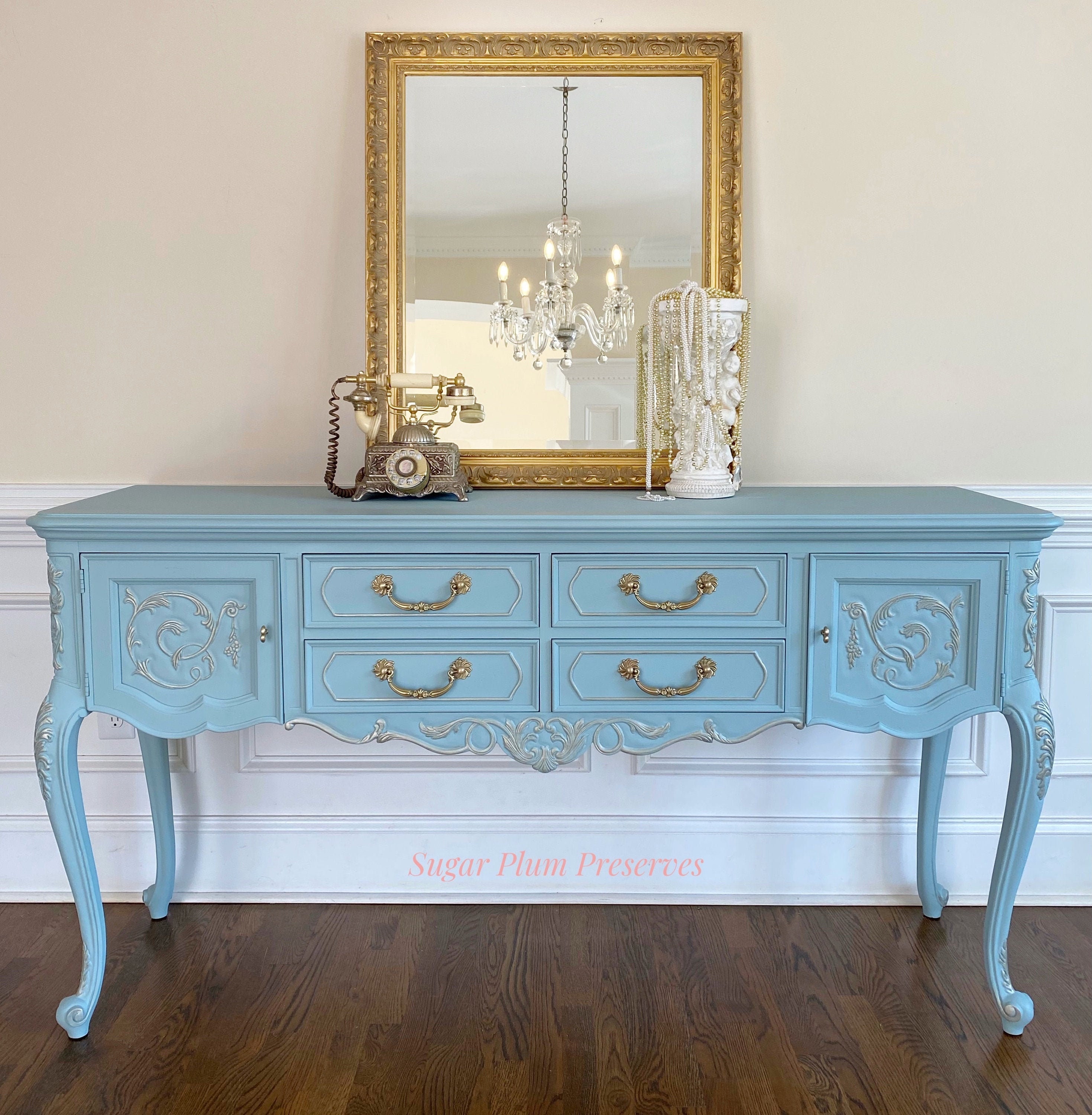 Sold*****vintage Drexel Heritage French Provincial Buffet - Etsy