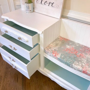 SOLD*****French Country ~ One of a Kind French Provincial Dresser, Custom Made into a Storage Bench