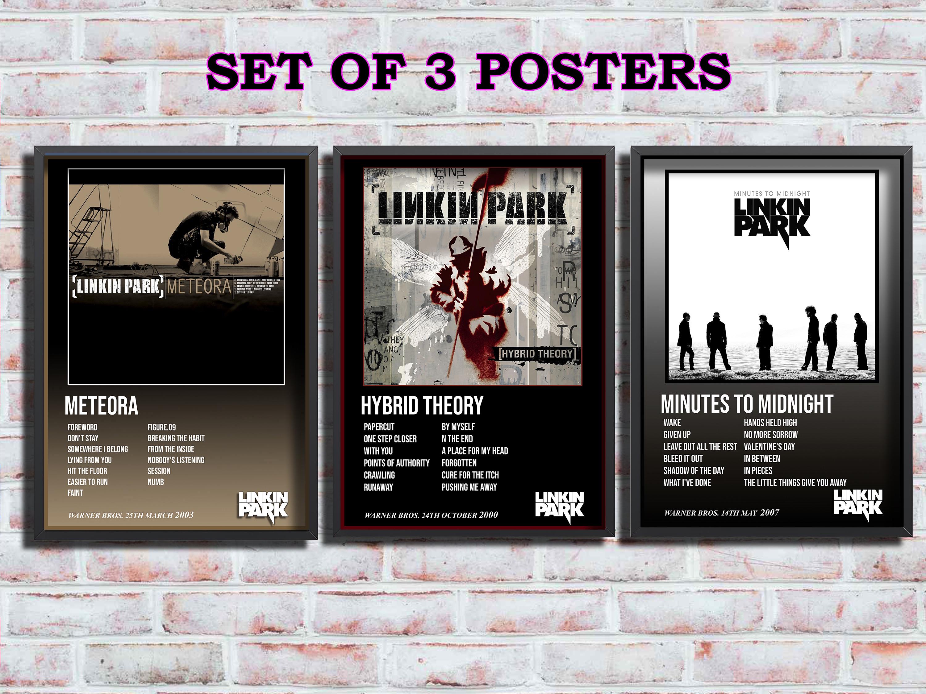Linkin park poster - Etsy 日本
