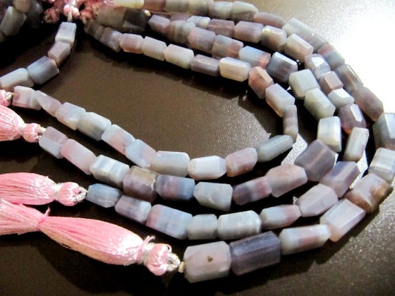 Natural Lavender Blue Opal Nugget Tumbled 9-10mm beads Jewelry Making Gemstone Beads Strand 8 inch Long Wholesale Prices