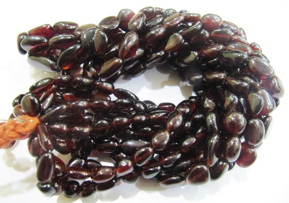 AAA Quality Natural Mozambique Garnet Beads, Garnet Nugget Shape Tumbled 8 to 17mm, AAA Quality Gemstones , Sold per Strand Wholesale Rates