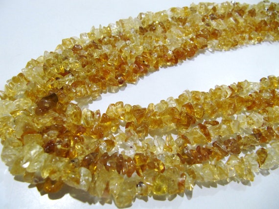 Natural Citrine Uncut Free shape Chip Beads 6 to 10 mm  best Quality Beads Strand 34inches Long Jewelry making uncut Yellow Gemstone beads
