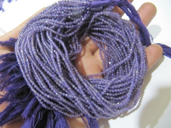 Natural Amethyst Rondelle Faceted 3mm Beads best Quality Beads Strand 13 inches Long Wholesale Prices jewelry making gemstone beads