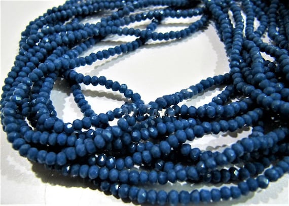 Neon Apatite Color Hydro Quartz 2.5-3mm Size Rondelle Faceted Beads Strand 16 inches Wholesale prices jewelry making gemstone beads