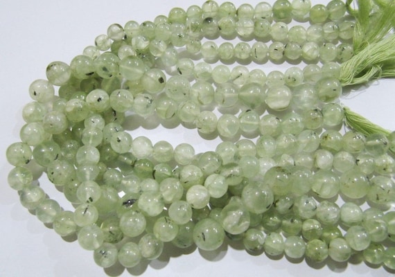 Natural Emerald Jade Agate Round Plain Beads 8 mm sold per string 13 inches Long Emerald Color Beads Smooth Ball Shape Gemstone Beads