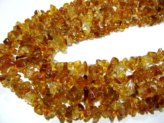 Natural Citrine Uncut Free shape Chip Beads 8 to 12 mm Graduated best Quality Beads Strand 34inches Long Jewelry making uncut gemstone beads