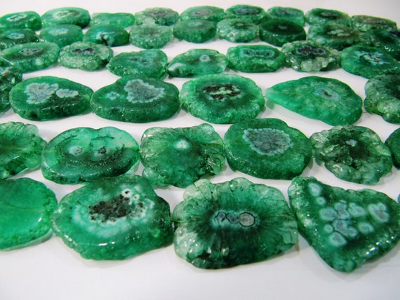 Awesome Green  Solar Quartz Beads Size 25mm  Fancy Shape Strand Length 10 Inches Long For Jewelry Making Beads Wholesale Prices