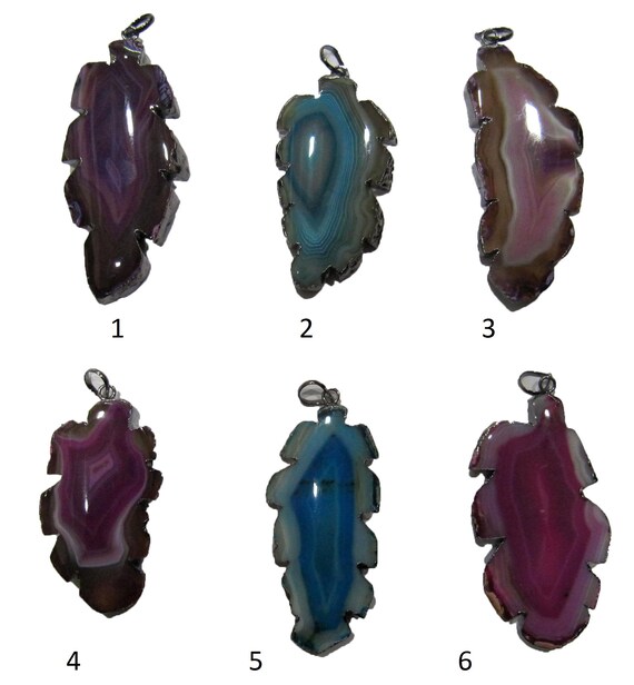 Natural Solar Quartz Druzy Single Bail Stalactite Slice Agate Black Electroplated Designer Pendant Size Approximately 25-30mm Mix Color