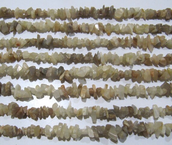 Natural Multi Moonstone Irregular Chip Gravel Uncut Nugget 4mm To 8mm Multi Color Jewelry Making Beads Strand 34 Inches Long Sold Per Strand