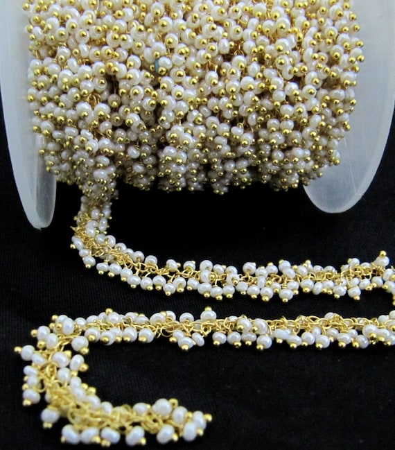 Pearl Quartz Grape Rondelle Plain Smooth Size 2mm Grape Beaded Angoori Chain Wholesale Prices Jewelry Making Quartz Chain sold per foot
