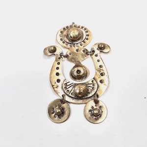 Seppo Tamminen pendant made of bronze, 7,5 cm high