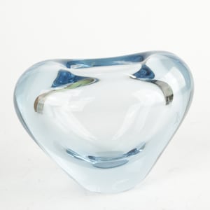 Per Lütken heart shaped vase for Holmegaard, 7cm