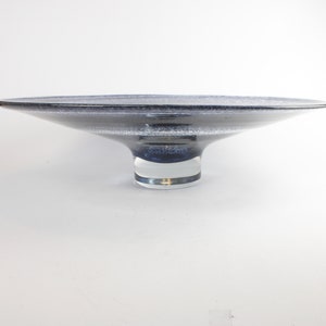 Bo Borgström glass bowl, 40cm wide