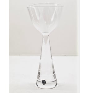 Vase by Sven Palmqvist for Orrefors, 1950s, 21cm high