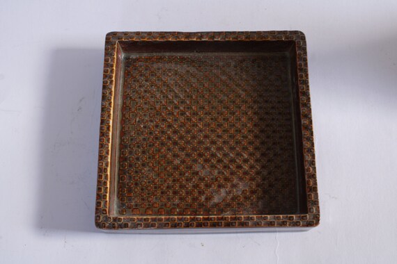 Large Domino Ashtray by Stig Lindberg for Gustavsberg, Miniature 