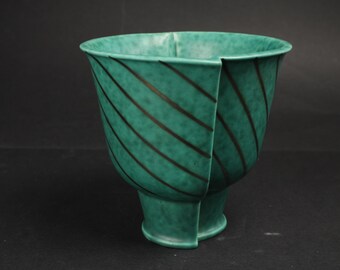 希少】壺 花瓶 グスタフスベリ スウェーデン ヴィルヘルム・コーゲ