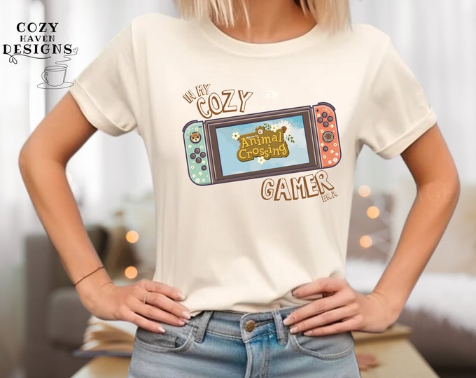 Cozy Gamer Era|Cozy Gamer Sweatshirt|Gamer|Cute Gaming Shirt|Video Game Crewneck| Cozy Gaming Gift|Gamer Girl|Stardew Gifts| ACNH