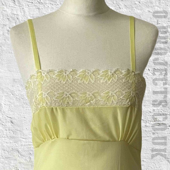 Vintage 1960s cami slip dress, lingerie, boudoir,… - image 1