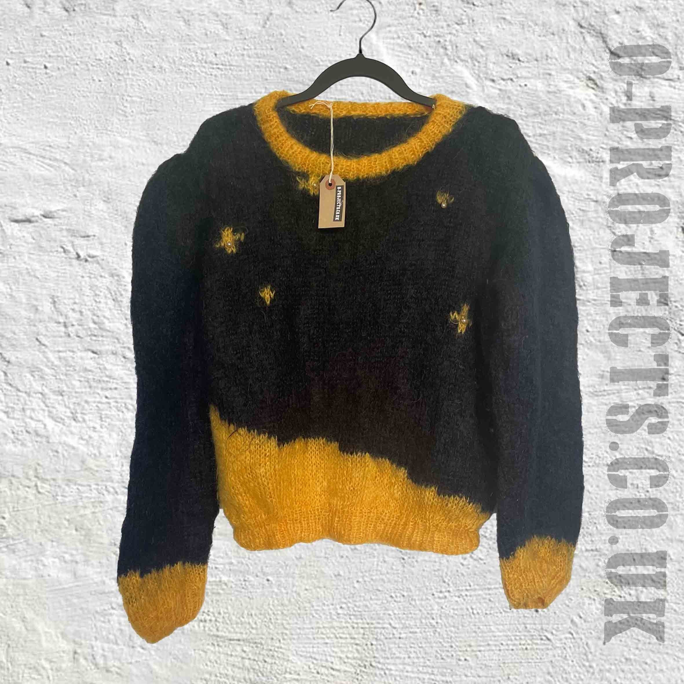 90s vintage grunge slouchy geométrico abstracto punto de punto v Ropa Ropa para hombre Jerséis Rebecas suéter jersey para los amantes de la ropa de la vieja escuela 