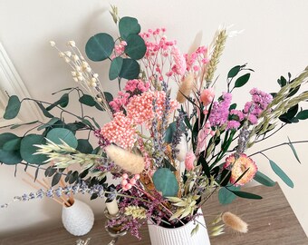 Lime Green Button flowers-30 dried button flower stalks-Corsage flowers-Wedding flowers