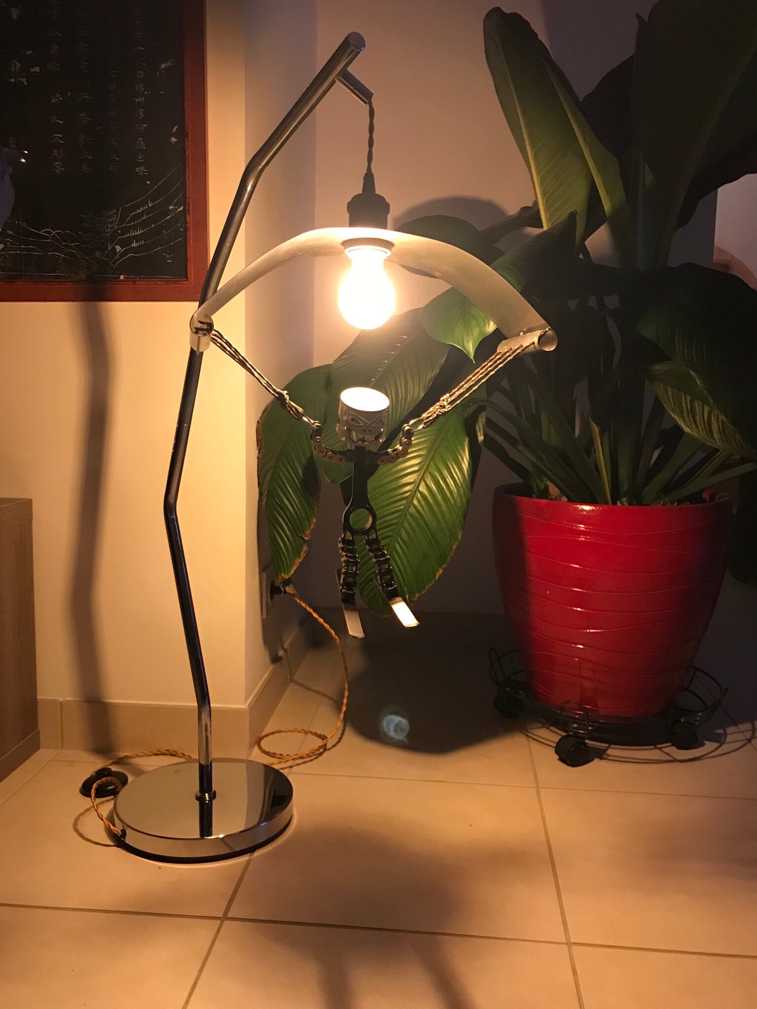 Lampadaire Speed Riding