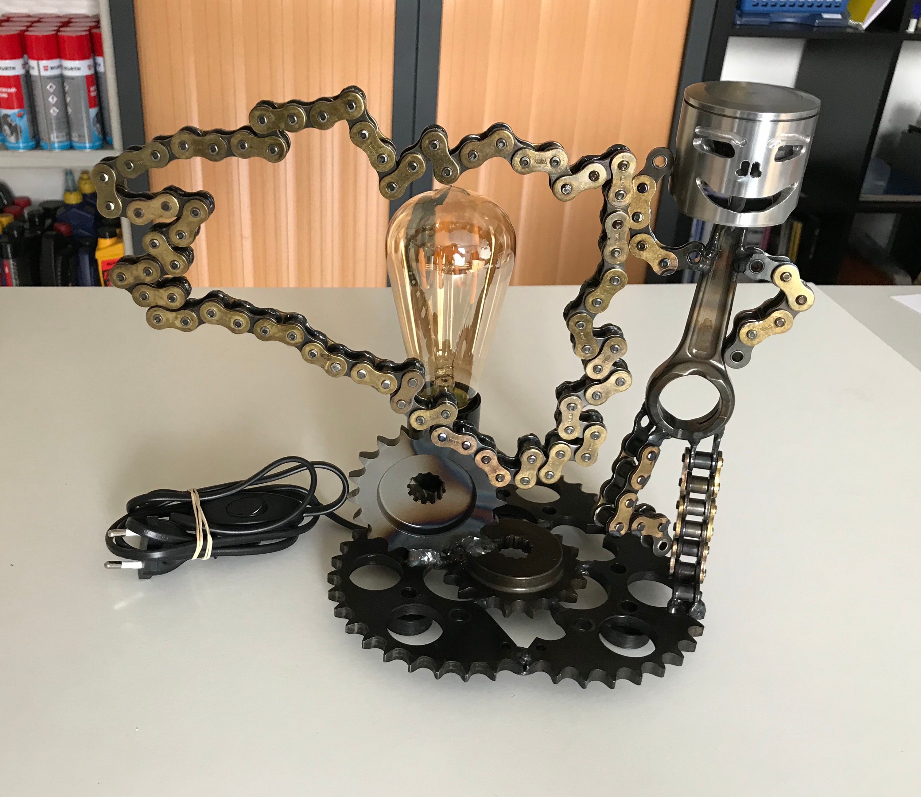 Sculpture Lampe Cool Breizh