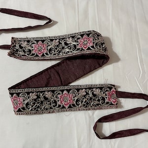silver waist belt for saree