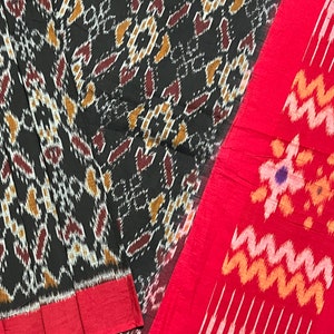 Vintage Indian Patola Dupatta Long Sarong Wrap Traditional Ethnic Scarf Neck Wrap Wedding Nikah Shawl Party