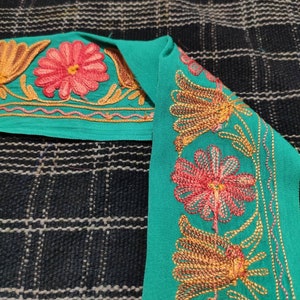 Vintage indio Sari borde costura bordado cinta de recorte antiguo encaje DIY hogar decoración boda festiva pared colgante lentejuelas étnicas imagen 5